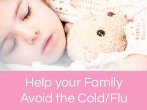 avoiding the flu girl sleeping with stuffed animal